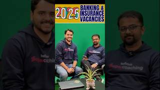 Bank Exam Vacancies 2025 What to expect bankexam shortvideo [upl. by Rodmun]