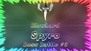 Spyro The Dragon ★ Perfect Boss Battle 3 • Blowhard [upl. by Fachanan]