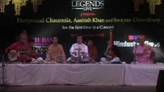 Hariprasad Chaurasia  Aashish Khan  Swapan Chaudhuri [upl. by Fisuoy]