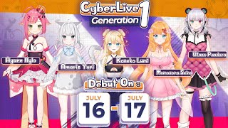 【Debut PV】Introducing CyberLive Generation 1 [upl. by Teraj]