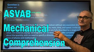 ASVAB Mechanical Comprehension Review 2024 [upl. by Eilama]