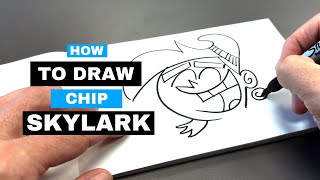 How To Draw Chip Skylark with Butch Hartman [upl. by Ioj]