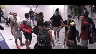 Kyrgios got threatened by No1 seed caught in locker room Australian Open AO [upl. by Markson]