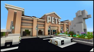 Minecraft How to Build a Pet Store  PART 2 [upl. by Haorbed]