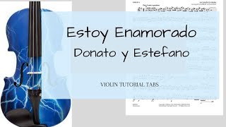 Estoy Enamorado  Donato y Estefano [upl. by Sammy]