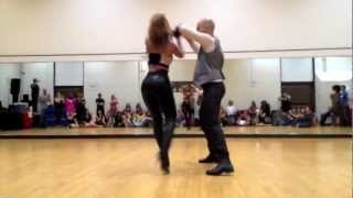 Ataca y La Alemana Promise bachata dance video [upl. by Eillah]