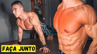 Treino de CALISTENIA para Fazer no seu Quarto e Hipertrofiar seu Corpo Inteiro [upl. by Ycat]