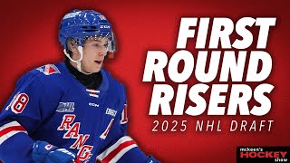 2025 NHL Draft  First Round Risers  McKeens Hockey Show [upl. by Niltak836]