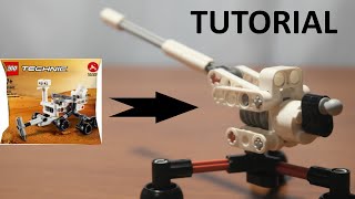 How to Build an Artillery Cannon from LEGO 30682 Alternative Model [upl. by Eened]