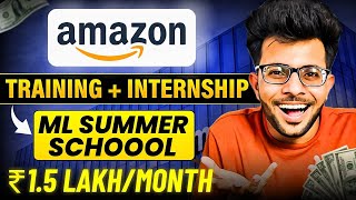 Amazon ML Summer School 2024  How to Prepare  Free Resources  15 Lakh Stipend🤑 [upl. by Neeuq]