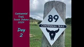 Centennial Trail South Dakota Part 2  2024 Day 2 [upl. by Anikat]