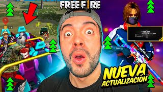 PERDIMOS EL GRAN MAESTRO Y NUEVA ACTUALIZACION EN FREE FIRE DIRECTO NOCTURNO [upl. by Atirahs]