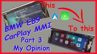 BMW Z4 E89 iDrive MMI Installation Part 3 CarPlay Android Auto [upl. by Jacey]