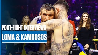 Vasiliy Lomachenko And George Kambosos Share Their Thoughts PostFight [upl. by How]