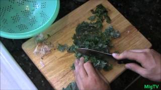 Harvest to Plate  Kale Bruschetta [upl. by Maillil483]