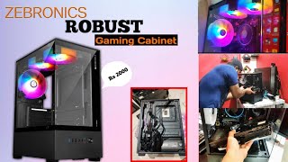 Zebronics robust gaming cabinet review  ZEBRONICS ROBUST Gaming Cabinet review [upl. by Bik]