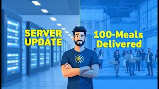 Updated Server For QubitsCube  Another 100 Meals Delivered [upl. by Eibbil867]