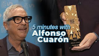 Five minutes with Alfonso Cuarón [upl. by Htims623]