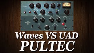 UAD Pultec VS Waves PuigTec in QClone [upl. by Ayila]