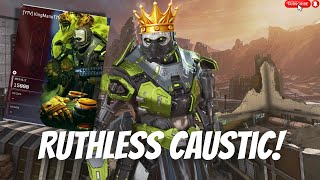 THE MOST RUTHLESS CAUSTIC Apex Legends Season 20 [upl. by Mack60]