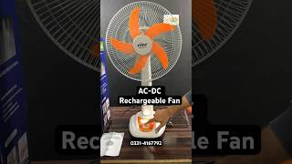 Rechargeable Fan  Dc Fan  AcDc Fan  12 volt solar fan  Table Fan shorts gadgets [upl. by Dett]