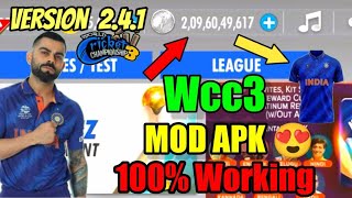 WCC3 VERSION 291 MOD APK 😍  WORLD CUP 2023 UNLOCK 🤩  MY CAREER MODE UNLOCK IN WCC3 😱🔥 wcc3 [upl. by Roath]