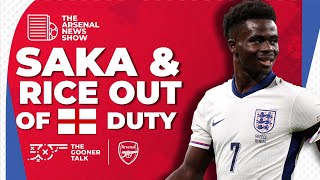 The Arsenal News Show EP535 Bukayo Saka Declan Rice Martin Odegaard David Coote amp More [upl. by Wanfried]