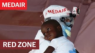 Inside the RED ZONE of an EBOLA Treatment Centre [upl. by Fenton]