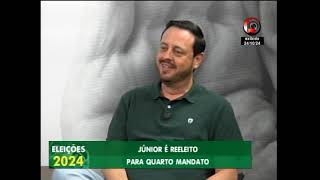 Eleições 2024 Francisco Júnior é reeleito vereador em Rio Preto pelo União Brasil com 6070 votos [upl. by Sanborne]