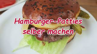 🍔saftige Burger Patties selber machen  Tipps und Tricks  homemade Cheeseburger Rezept [upl. by Nnylkcaj815]