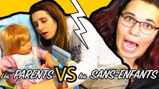 Les PARENTS vs les GENS SANS ENFANTS Angie Crazy Série [upl. by Yevrah166]