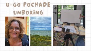 Unboxing the New Wave U Go Anywhere Pochade Box 6quotx8quot [upl. by Attenaj]