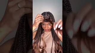 French Curls Braids  Penteados Box Braids [upl. by Carbone]