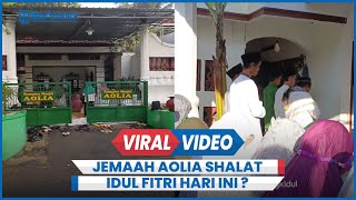 Jemaah Masjid Aolia Gunungkidul Shalat Idul Fitri Hari ini [upl. by Lemhar]