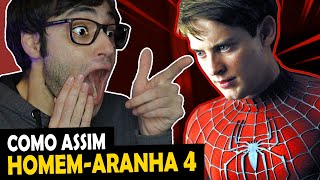 HOMEMARANHA 4 COM TOBEY MAGUIRE DESABAFO NOVOS FILMES ARANHAVERSO [upl. by Mhoj]