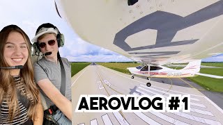 AeroVlog Widokowo nad Wrocławiem Tecnam PPLA GA [upl. by Hgielah]