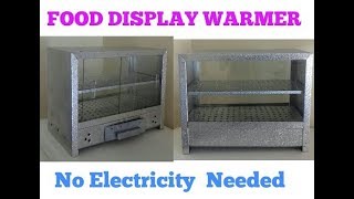 DIY FOOD DISPLAY WARMER [upl. by Rachelle342]