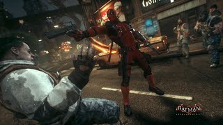 When Deadpool is locked in Batman Arkham Knight [upl. by Freed]