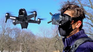 Handson DJI’s FPV is so immersive you’ll feel like you’re flying at nearly 90mph [upl. by Einuj]