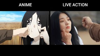 Chou Soran Vs Fuu Houhou  Hitori no Shita  The Outcast  Anime Vs Live Action [upl. by Nichols833]