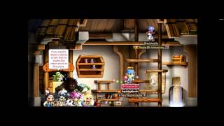 Maplestory Windia Drop game  ProXenon69 vs BladeAreMe [upl. by Aicatsanna]