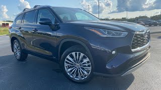 2020 Toyota Highlander Hybrid Platinum AWD POV Test Drive amp Review [upl. by Fonda]