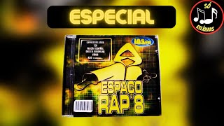 ESPAÇO RAP VOLUME 8 2003 CD COMPLETO COM SÓ RELÍQUIAS DO RAP NACIONAL ANTIGO [upl. by Ahgiela]