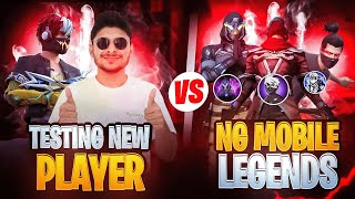 OMG❓😰 Testing One Player Against 😦 3 NG Legends  To Join Ng Guild 😎 NonstopGaming [upl. by Aihsatal]