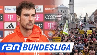 quotGefühl der Hoffnungquot Goretzka beeindruckt von Demos gegen rechts [upl. by Ailil828]