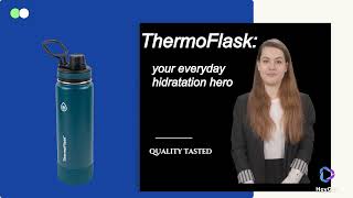 THERMOFLASK Your Everyday Hydration Hero [upl. by Nirok]