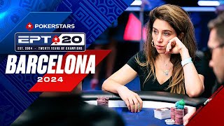 €5300 Main Event  FINAL TABLE  EPT Barcelona 2024 [upl. by Beverle]