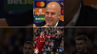 Arne Slot thinks its quota bit earlyquot to judge Darwin Nunezs Liverpool form 🔴 [upl. by Annekahs]