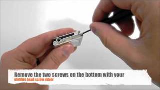 How to Install a iPod Shuffle 2nd Gen Battery [upl. by Intihw73]