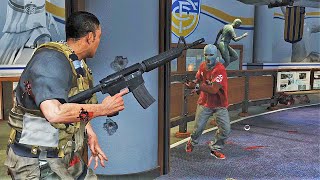 Cracha Preto vs Comando Sombra  Max Payne 3 NPC Wars 4 [upl. by Gnilrets]